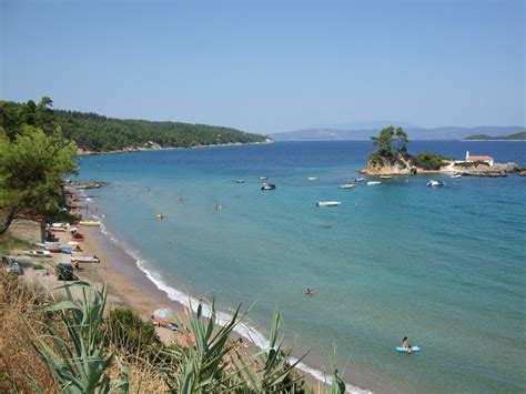 Elinika Beach Photo From Agios Nikolaos In Evia