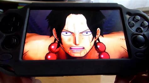 Unboxingandgameplay One Piece Burning Blood Ps Vita By Snapdragon