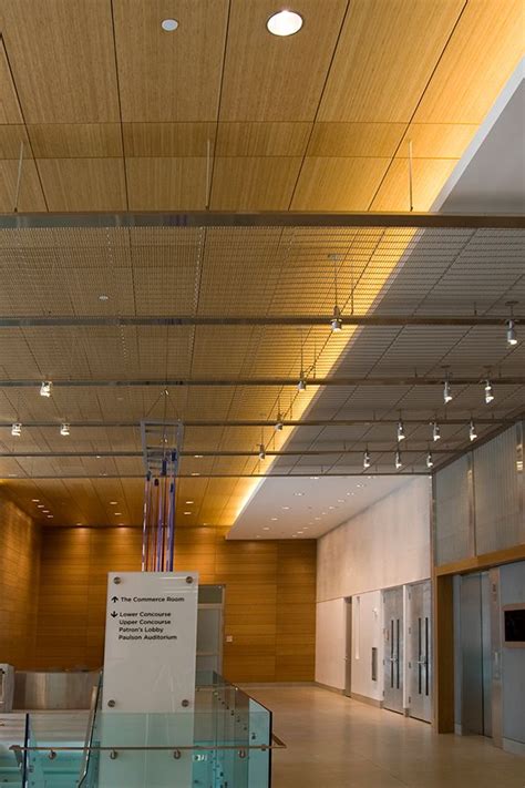 Our projects give you a good impression of the our ceiling grating solutions, for example Ceiling with Architectural Mesh | Architectural lighting ...