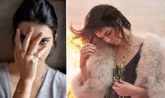 Kendall Jenner Shoots And Styles Her Own Jewelry Campaign Daily Mail