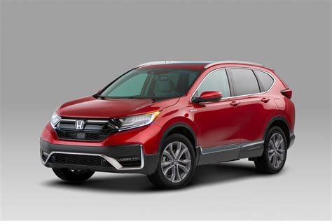 With distinct exterior lines and great interior features, this subcompact suv is comfortable and cool. Honda CR-V Hybrid (2020 facelift, fifth generation, USA ...