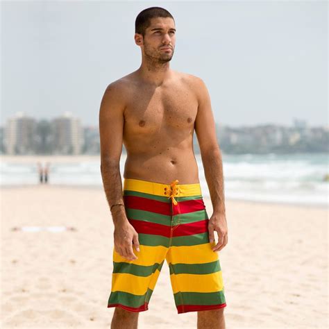 Seasonal Stripe Board Shorts Board Shorts Stripe Shorts