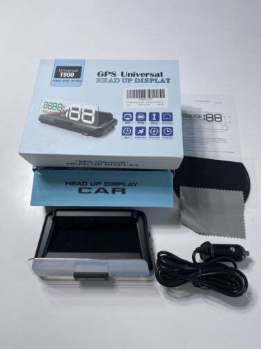 Hud T900 Gps Head Up Display Projector Digital Car Speedometer Voltage