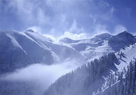 Landscape Nature Snow Winter Alps Ridge Cloud Mountain Weather
