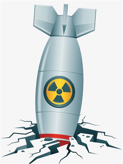 Bomb Clipart Nuclear Missile Bomb Nuclear Missile Transparent Free For