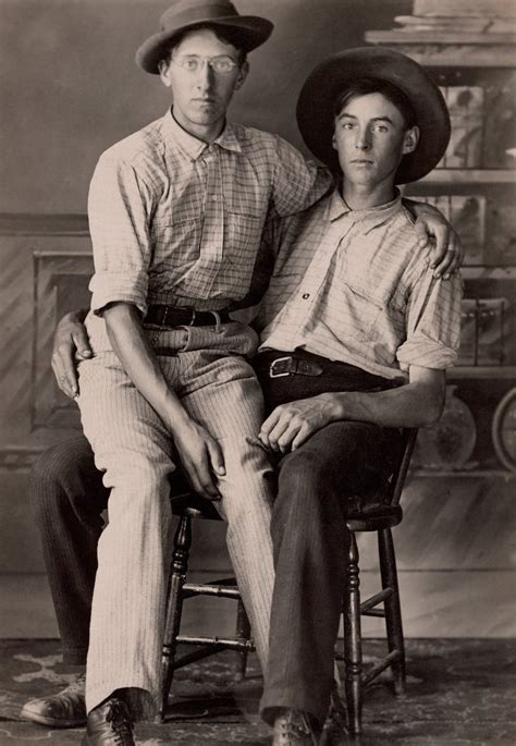 Gay Men Postcard 1900 Flashbak