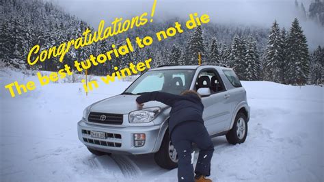 How To Drive In The Snow Winter Driving Tutorial Youtube