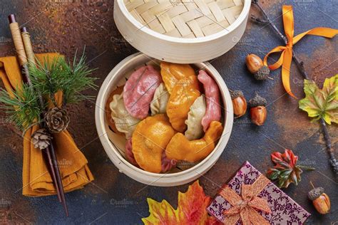 Songpyeon Rice Cakes For Chuseok Containing Chuseok Traditional And