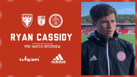 Interview Cassidy On Grabbing His First League Goal News Accrington Stanley