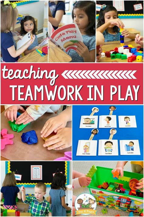 Teaching Teamwork And Collaborative Play In Preschool Pre K Pages In