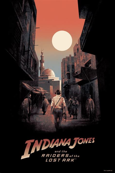 Striking Indiana Jones Poster From Bottleneck Gallery — Geektyrant
