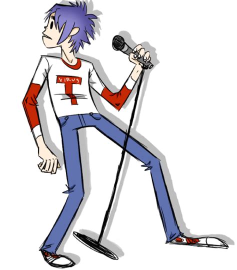 2 D Phase 1 By Johnnyzim777 Gorillaz Old Cartoons Gorillaz 2 D