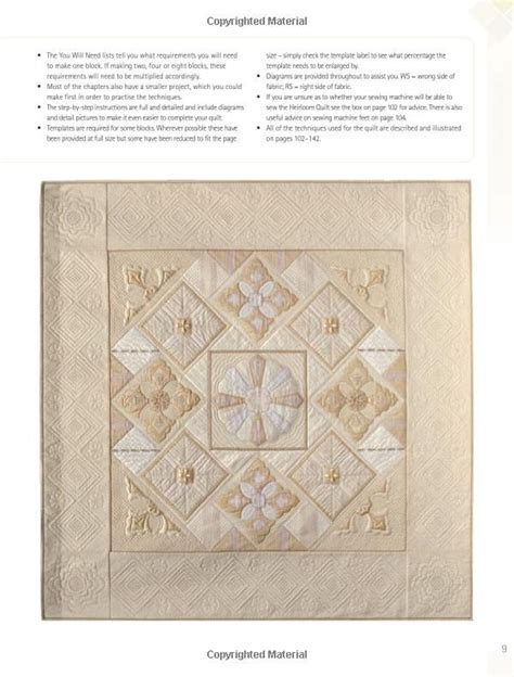 How To Create An Heirloom Quilt Learn Over 30 Machine Quilt Techniques