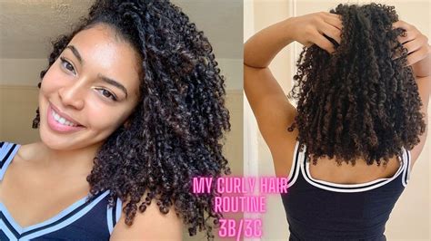 Easy Curly Hair Routine Type 3b3c Affordable Natural Curly Hair