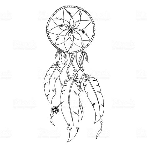 Dream catcher coloring book vectors (87). Pattern for coloring book. Coloring book pages for kids ...