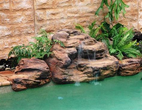 Tropicana Pool Waterfalls Kits Fake Pool Rocks And Fountains
