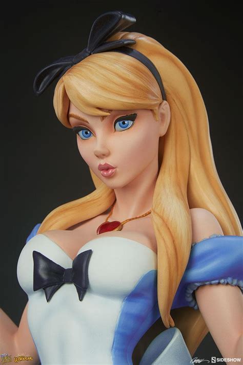 sideshow collectibles jsc alice in wonderland statue diğer