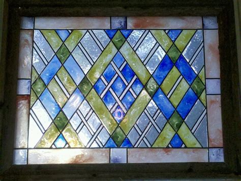 Faux Stained Glass Window I Made With A Piece Of Plexiglass Elmers