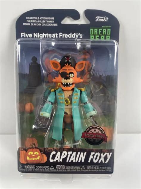 Five Nights At Freddys Fnaf Dreadbear Captain Foxy Special Edition Figure Funko 2094 Picclick