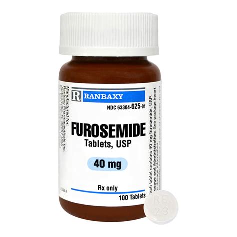 Furosemide 40 Mg X 100 Tablets Cat And Dog Diuretic Lambert Vet