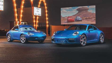 Porsche 911 Sally Carrera Edition Brings The Pixar Cars Character To Life