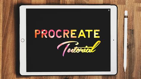 Procreate Lettering For Beginners - iPad Pro Tutorial ...