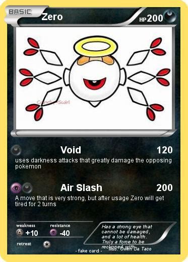 Pokémon Zero 734 734 Void My Pokemon Card