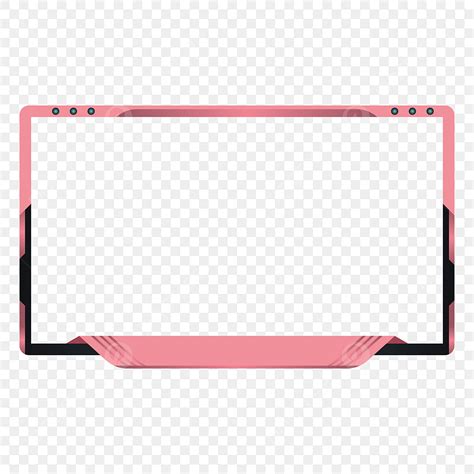 Pop Up Box Vector Png Images Twitch Pink Pop Up Box Stream Facecam Or