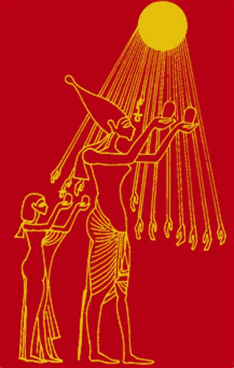Where is the god aton in the sculptural relief? Facts behind Faith