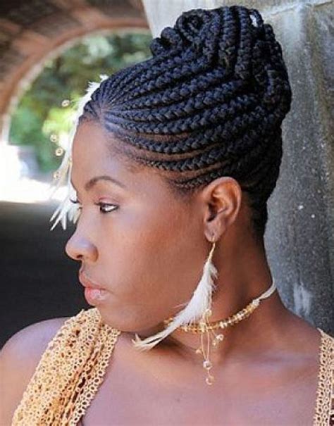 French braids are a braided hairstyle where sections of hair are braided together to form a consistent woven pattern. Natural Hair Updos, Best Natural African american Hairstyles