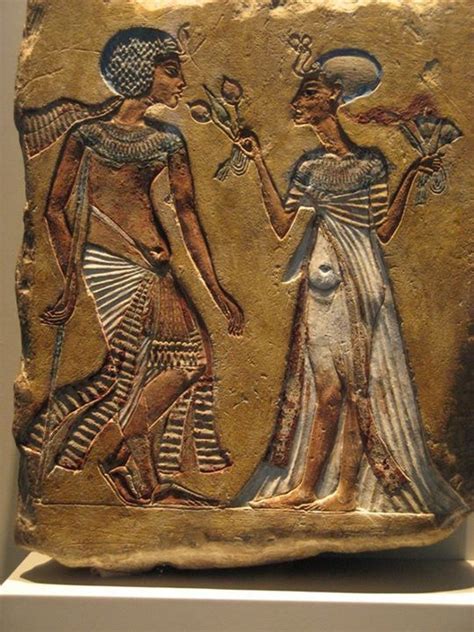 nefertiti and akhenaten ancient egyptian art ancient egypt ancient egypt art