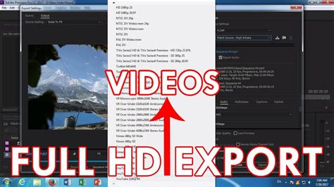 The problem is that the vast number of options can in this tutorial, we will take you through the most popular premiere pro export options, including those used for youtube, vimeo, and native social. How to export Full HD video in adobe premiere pro cc 2017 ...