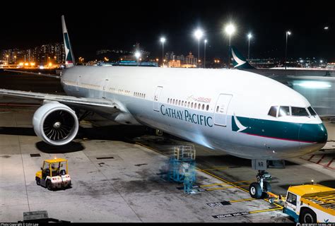 B Hnr Cathay Pacific Boeing 777 367er Photo By Colin Law Id 1036165