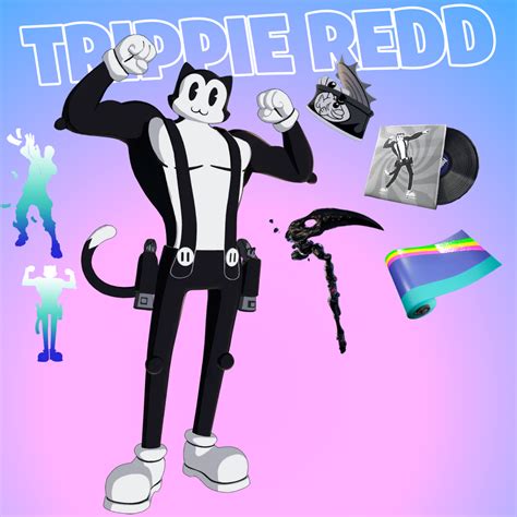 Trippie Redds Locker Bundle Fortnite Rare