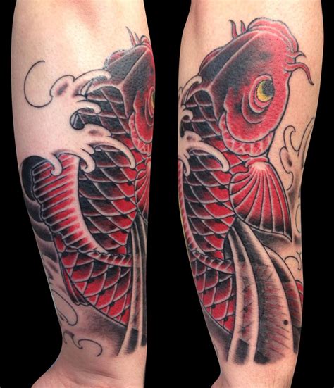 24 Stunning Koi Fish Tattoo Design Forearm Image HD