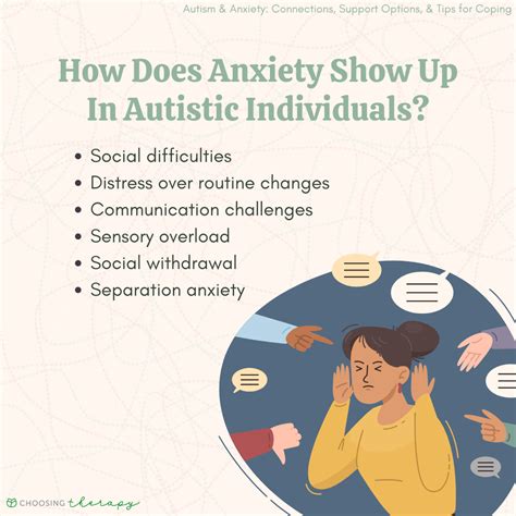 Autism Anxiety Connections Support Options Tips For Coping