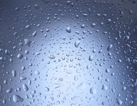 Blue Water Drops Background Stock Photo Image Of Abstract Blue 18352046