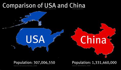 Usa China Map