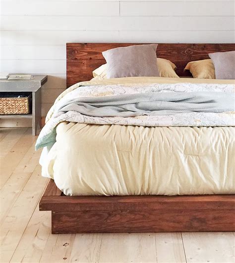 Diy Hardwood Bed Frame