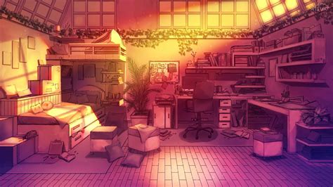 Anime Room Night Aesthetic Anime Bedroom Background Wallpaper Anime