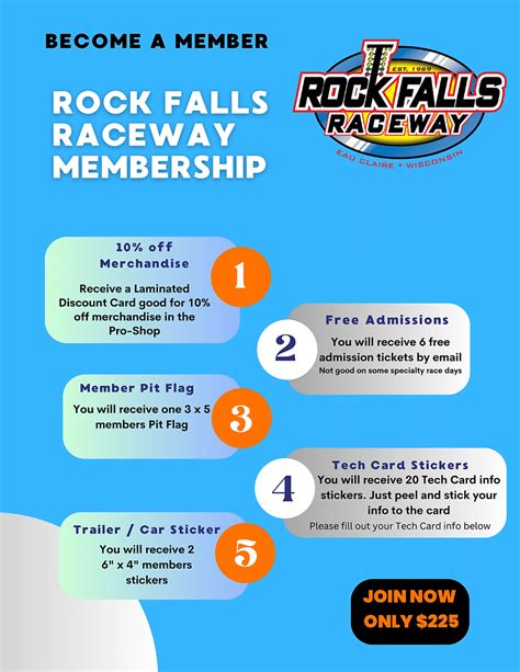 Membership Rock Falls Raceway