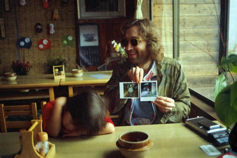 Polaroids 1979 In Japan John Lennon Lennon Kotatsu Table
