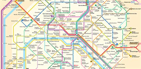 Mappa Parigi Cartina Interattiva Metro Bus E Quartie