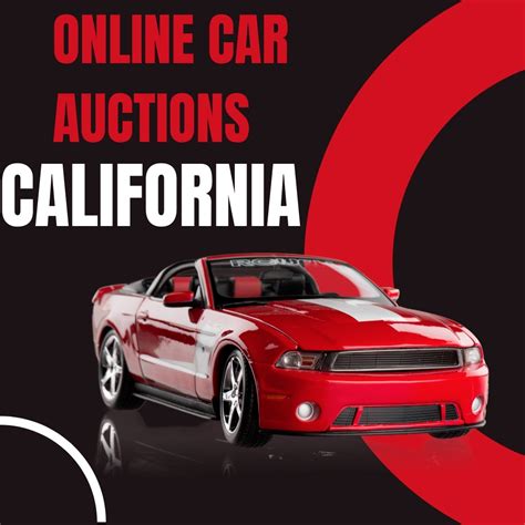 Online Car Auctions In California Open To The Public