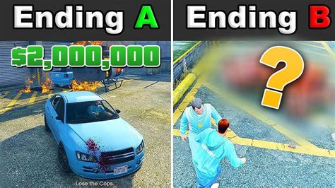 Grand Theft Auto V Epsilon Program Both Endings Both Outcomes