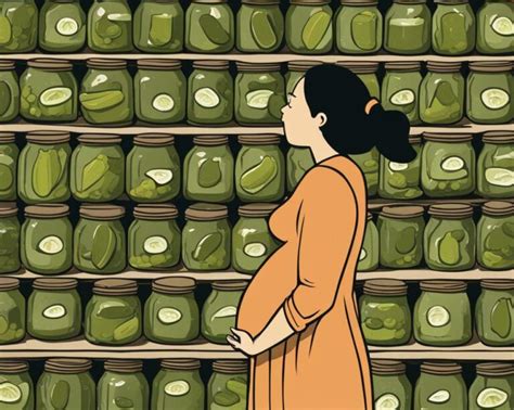 why do pregnant women crave pickles pregnancy cravings