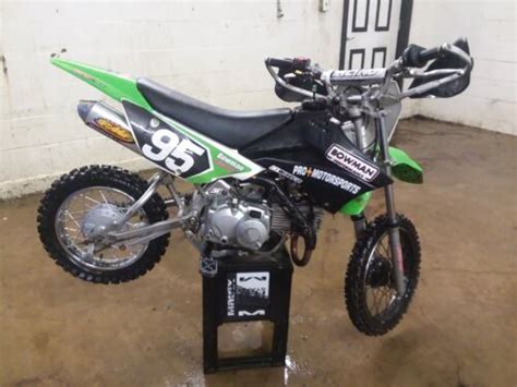 Axial radial front and rear tires air pressure standard tire: 2009 Kawasaki Klx110 KLX 110 Rear Wheel Assembly Hub Brake ...