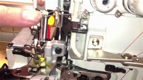 How To Siruba 747k Bk 4 Thread Overlock Industrial Sewing Machine
