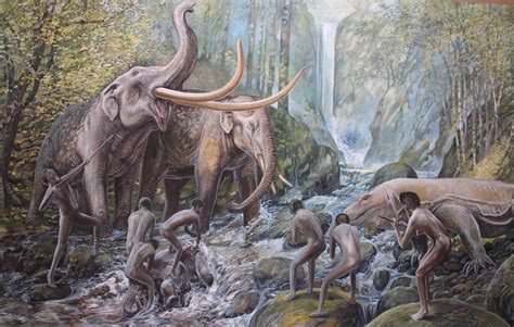 Stegodon Hobbit Giant Varanid Prehistoric Animals Extinct