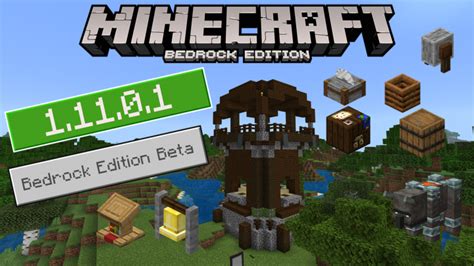 11101 Out Now Minecraft Bedrock Beta Out Big Village And Pillage